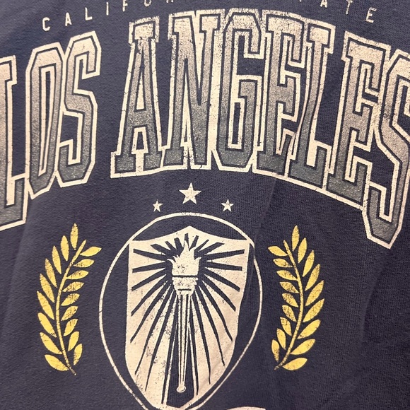 Abercrombie kids oversized worn look sweatshirt size 15/16 - Picture 2 of 4